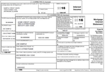 credit union invoice redesign, credit union bill redesign